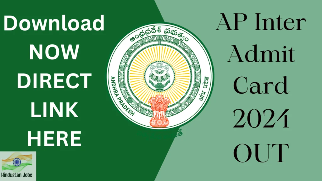 AP Inter Hall Ticket 2024,OUT,1st & 2nd Year Download Now, Click here