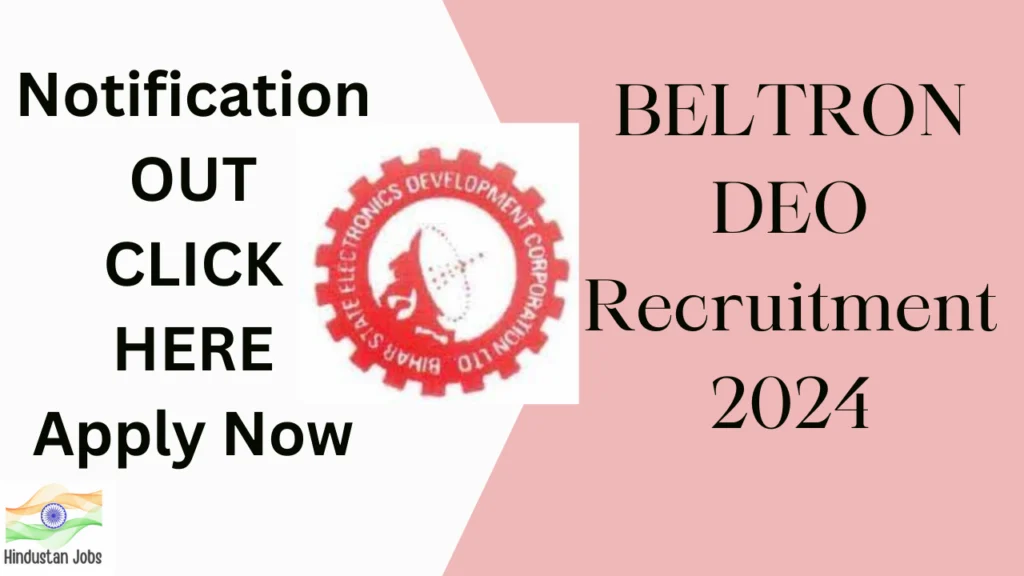 BELTRON DEO RECRUITMENT 2024