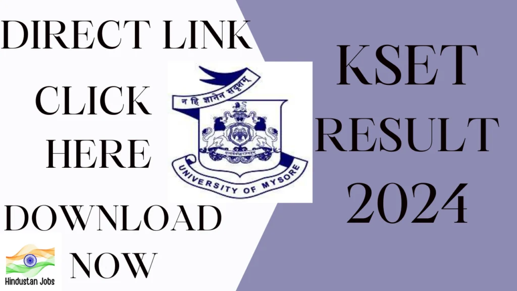 KSET RESULT 2024