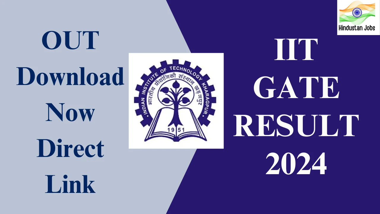 GATE Result 2024,OUT,Check Here, Download Now