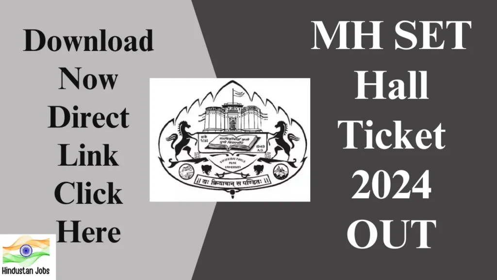 MH SET Hall Ticket 2024,OUT,Download Now