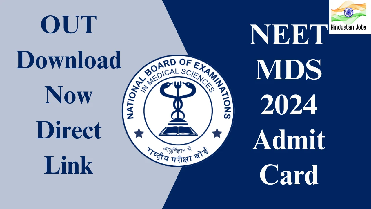 Neet Mds 2024 Admit Card Download Tish Adriane