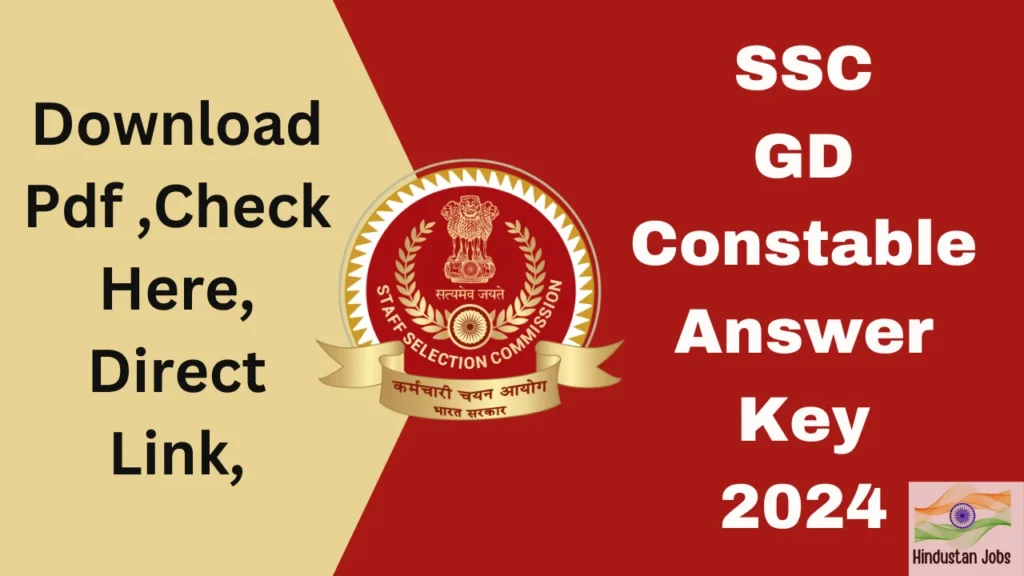Ssc Gd Answer Key 2024outdownload Pdf Now Check Here 9552
