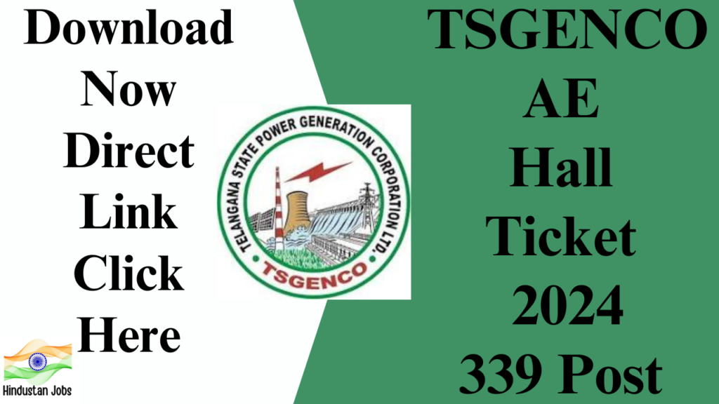 TSGENCO AE HALL TICKET 2024