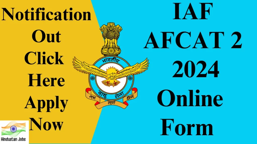 AFCAT 2 2024 ONLINE FORM 