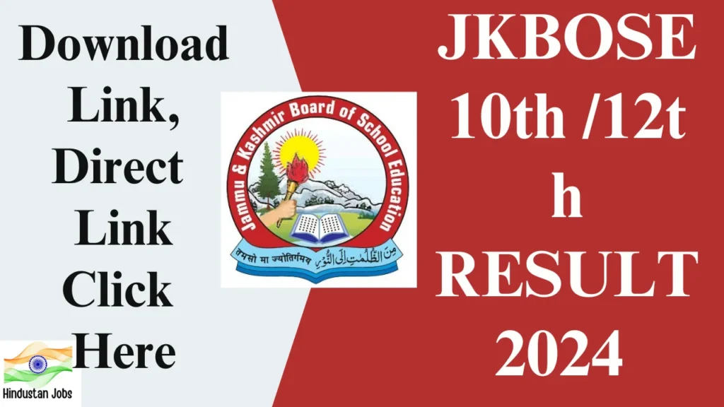 JKBOSE 10th 12th Result 2024