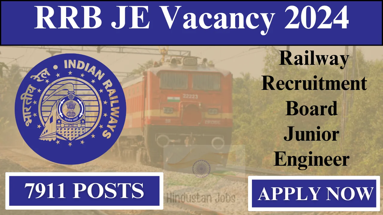 RRB JE Recruitment 2024