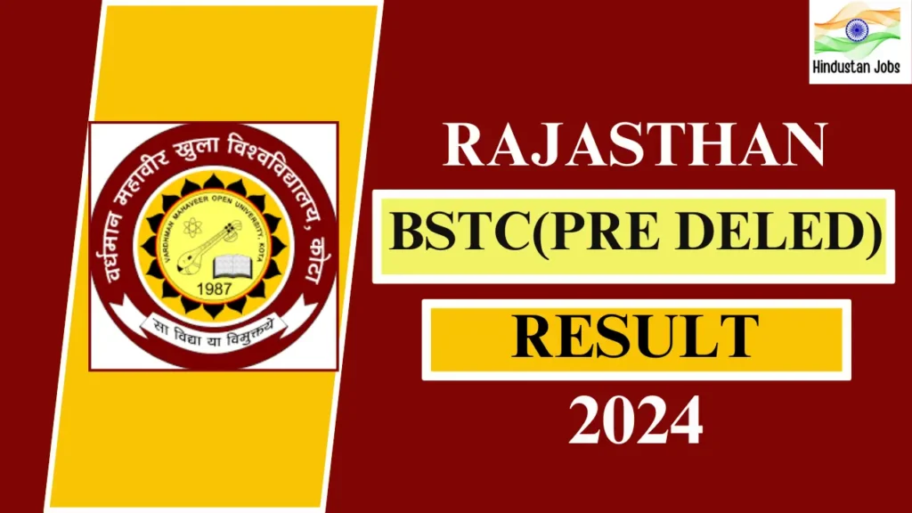 Rajasthan BSTC Result 2024