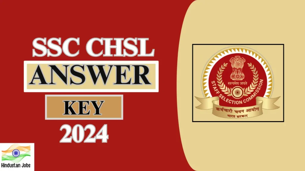 SSC CHSL Answer Key 2024