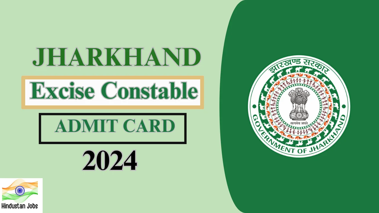 JSSC Excise Constable Admit Card 2024