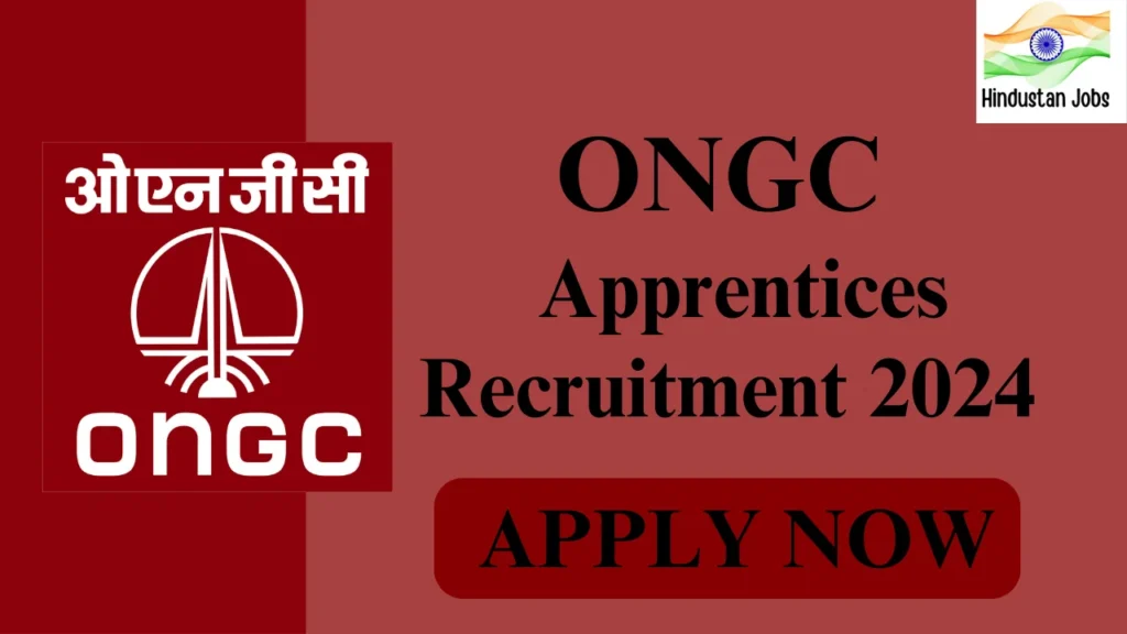 ONGC APPRENTICES RECRUITMENT 2024