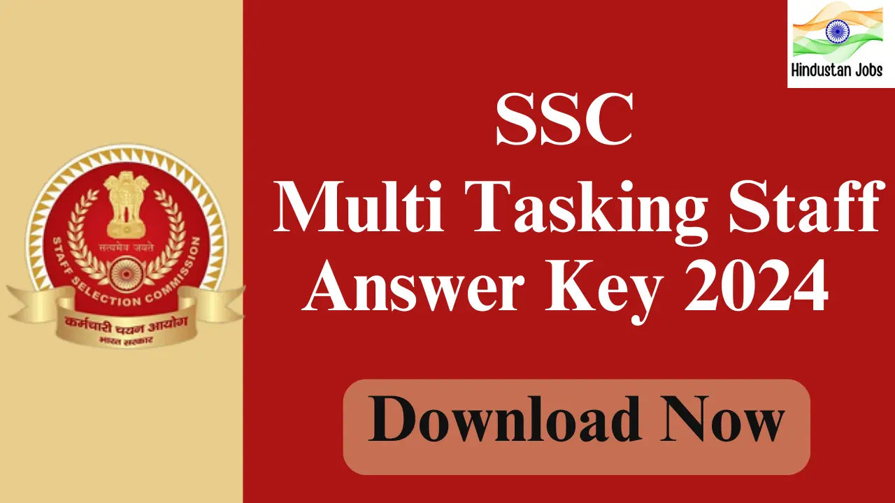 SSC MTS ANSWER KEY 2024