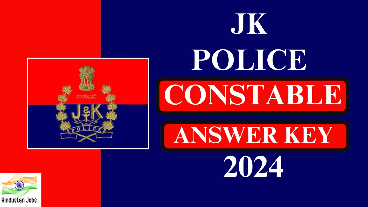 jk police constable answer key 2024