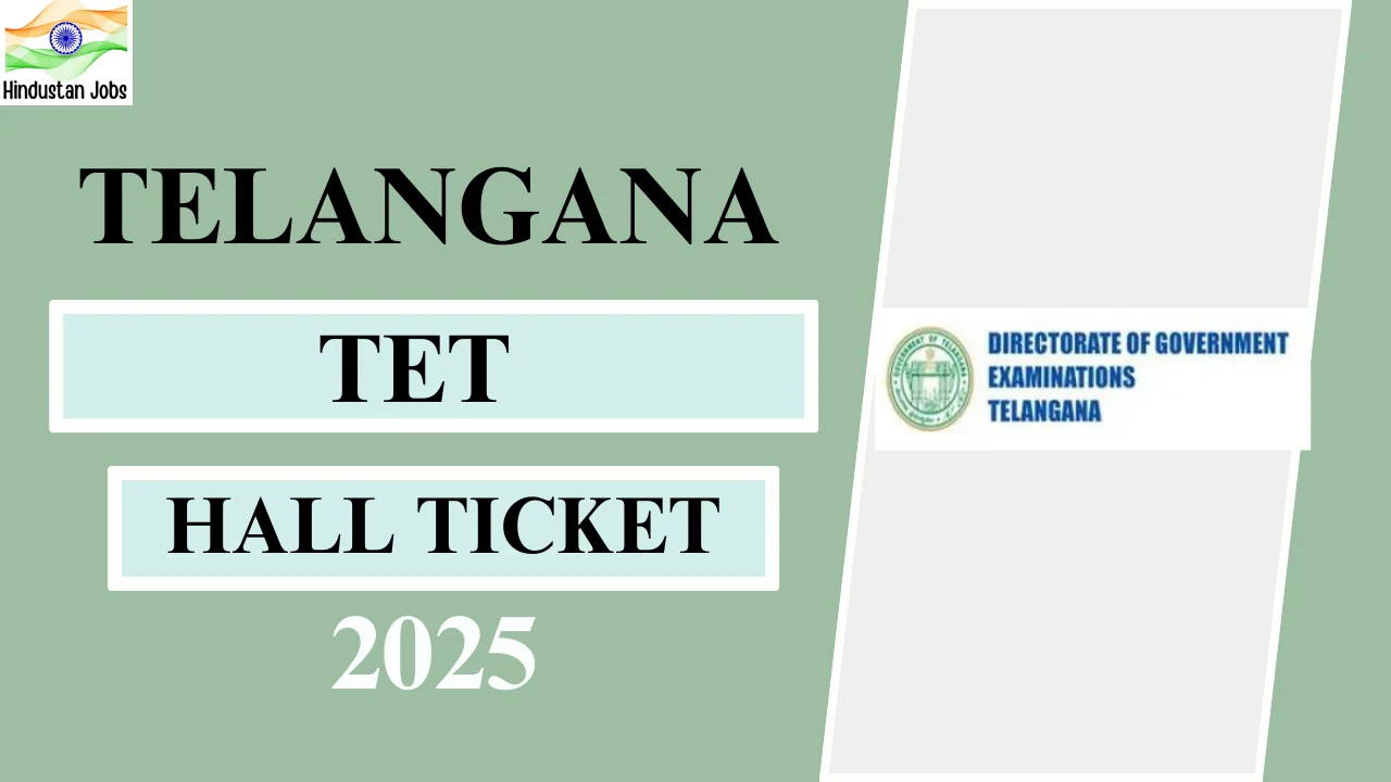 TS TET Hall Ticket 2025,Today, Download Now, Click Here