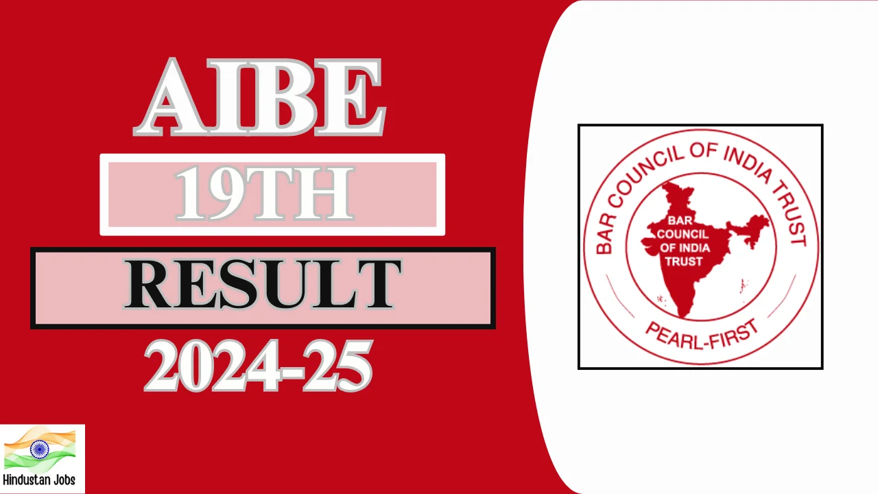 AIBE 19 Result 2025