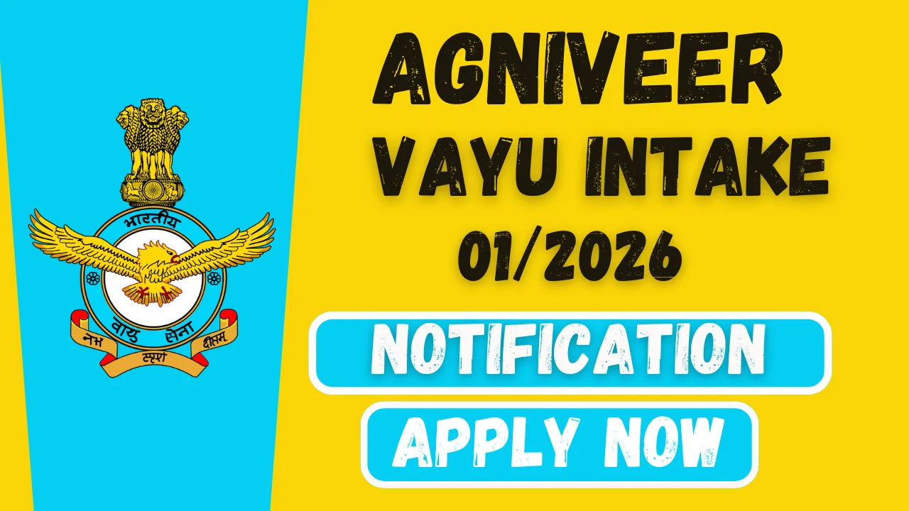 Agniveer Vayu Intake 01 2026