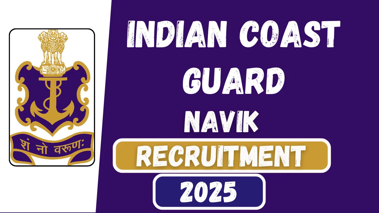 Indian Coast Guard Navik Recruitment 2025