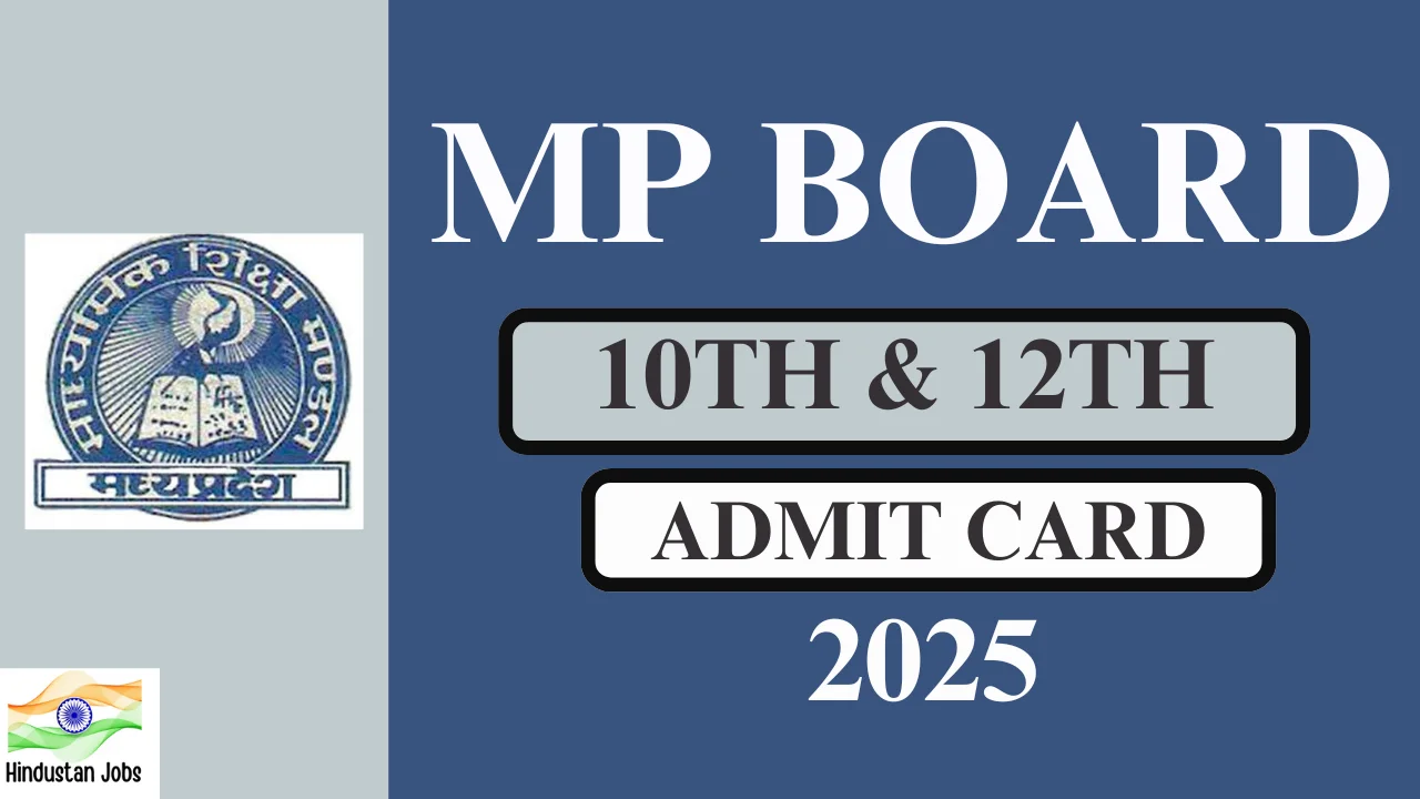 MP Board Admit Card 2025