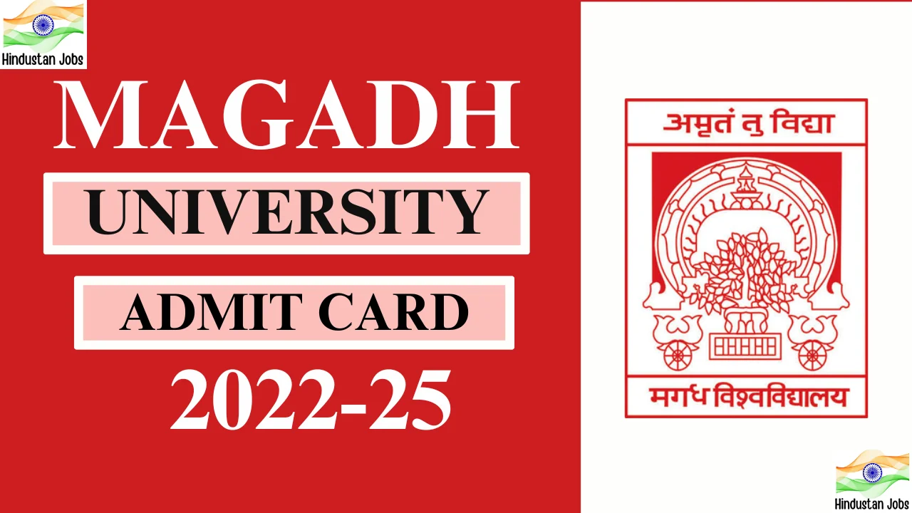 Magadh University Part 2 Admit Card 2022-25