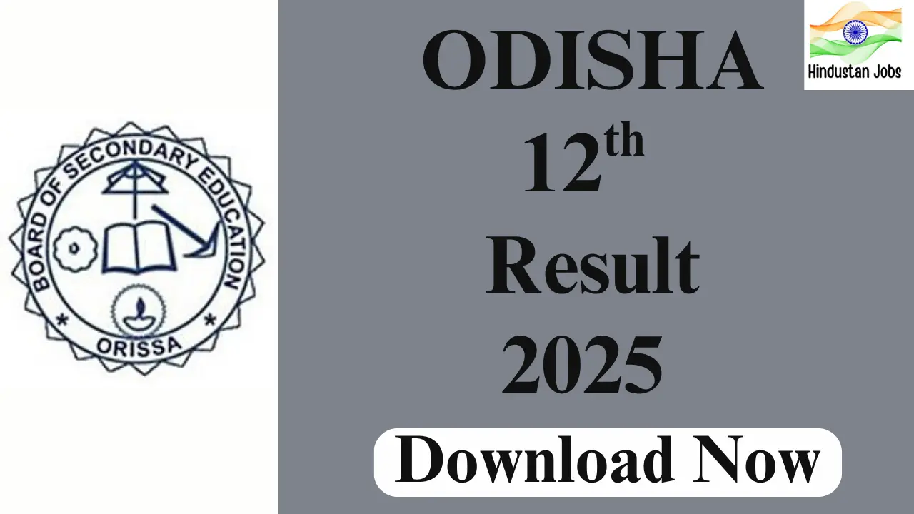 ODISHA 12TH RESULT 2025