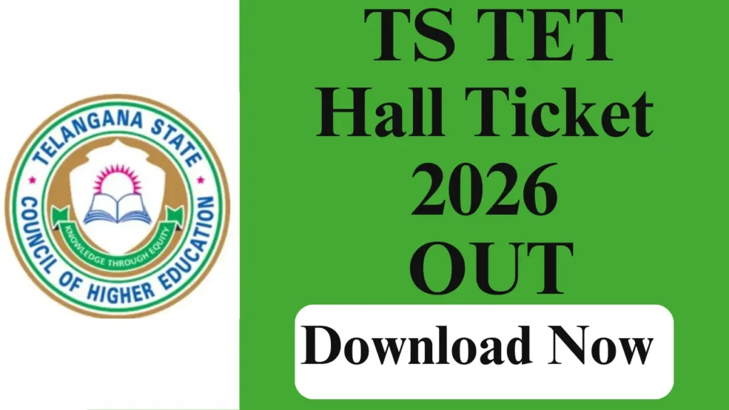 TS TET HALL TICKET 2026

