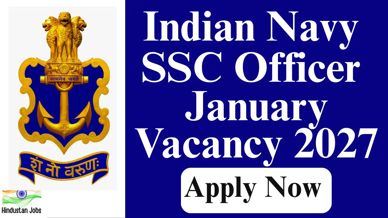 INDIAN NAVY SSC OFFICER JANUARY 2027