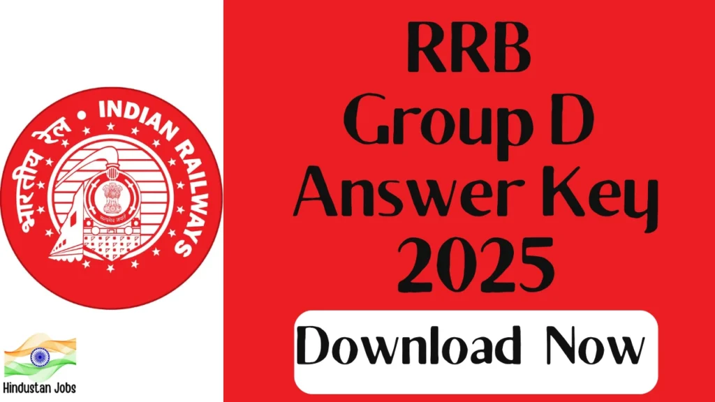 RRB GROUP D ANSWER KEY 2025
