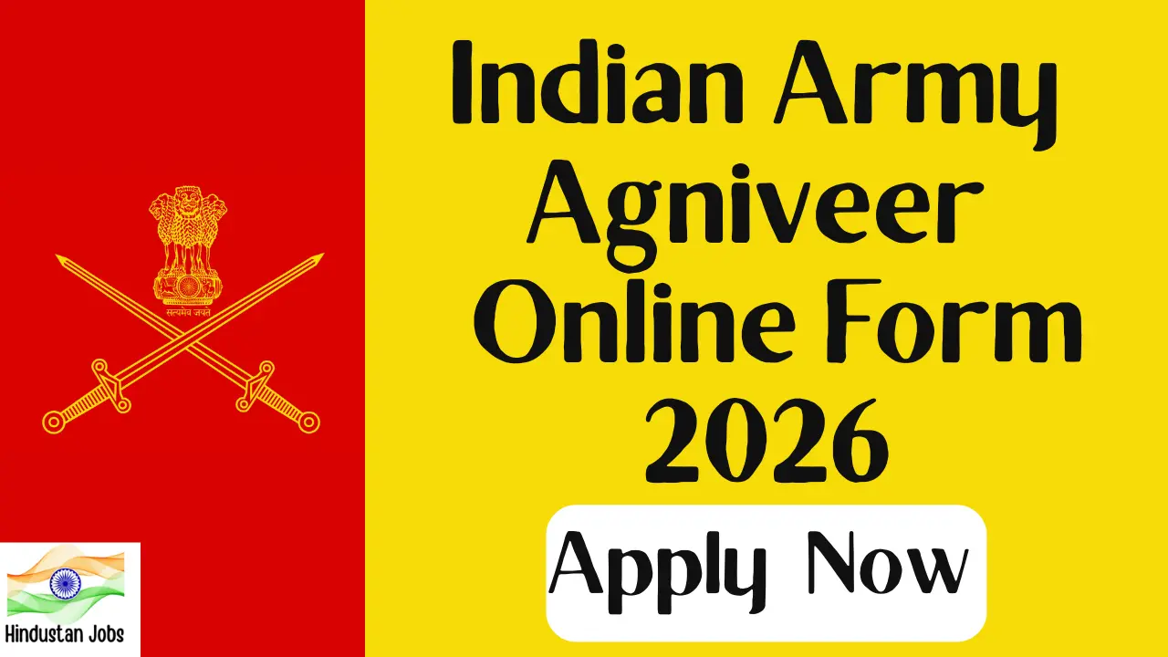 INDIAN ARMY AGNIVEER ONLINE FORM 2026