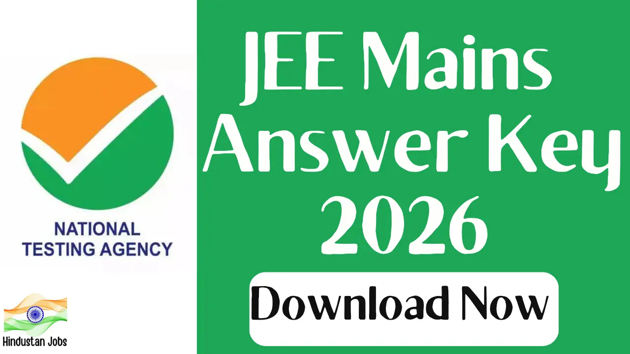JEE MAINS ANSWER KEY 2026