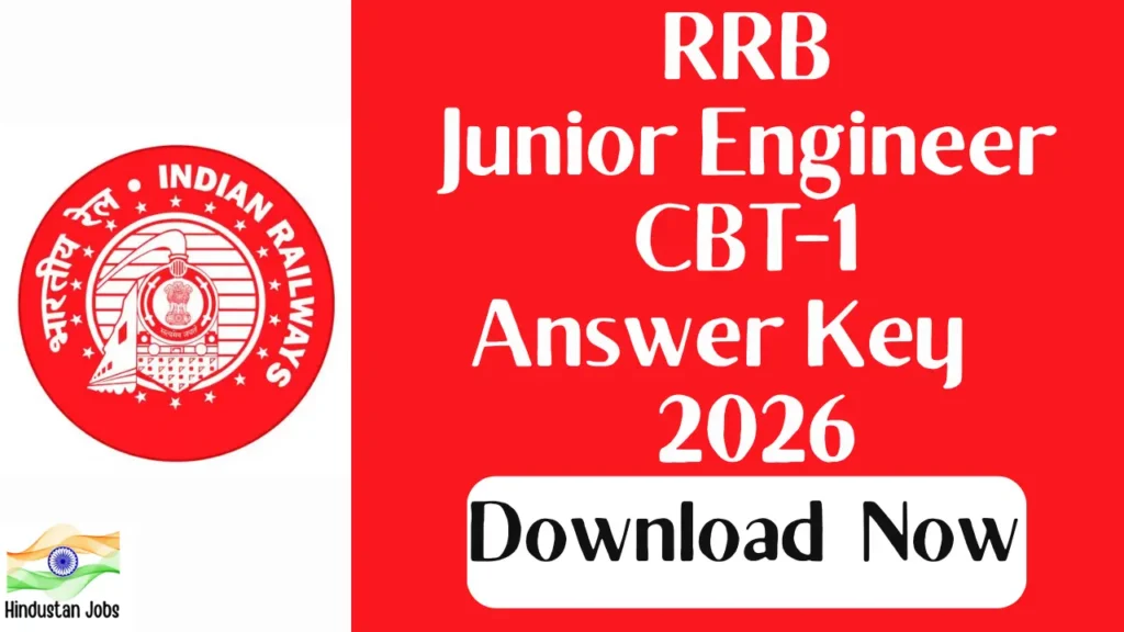 RRB JE CBT-1 ANSWER KEY 2026