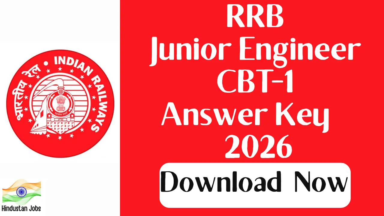 RRB JE CBT-1 ANSWER KEY 2026