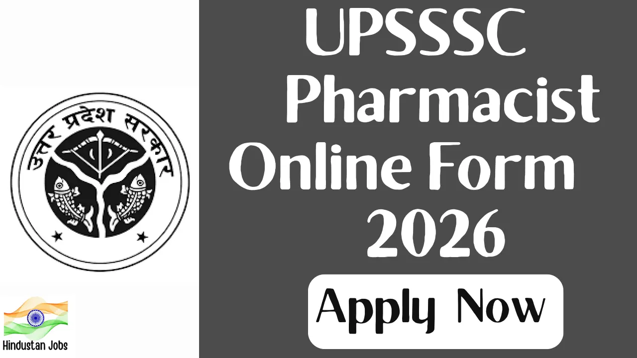 UPSSSC PHARMACIST ONLINE FORM 2026