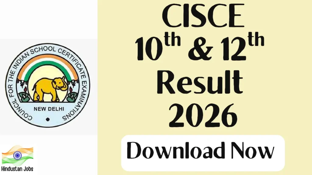 CISCE 10th 12th RESULT 2026
