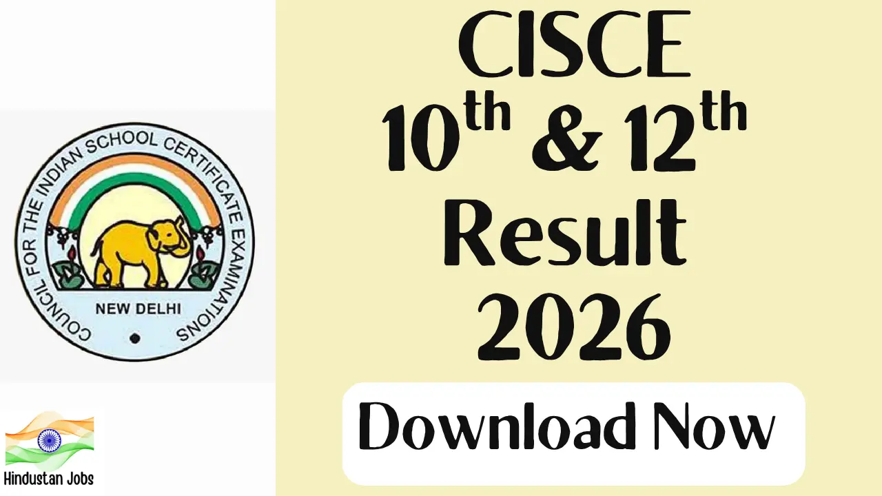 CISCE 10th 12th RESULT 2026