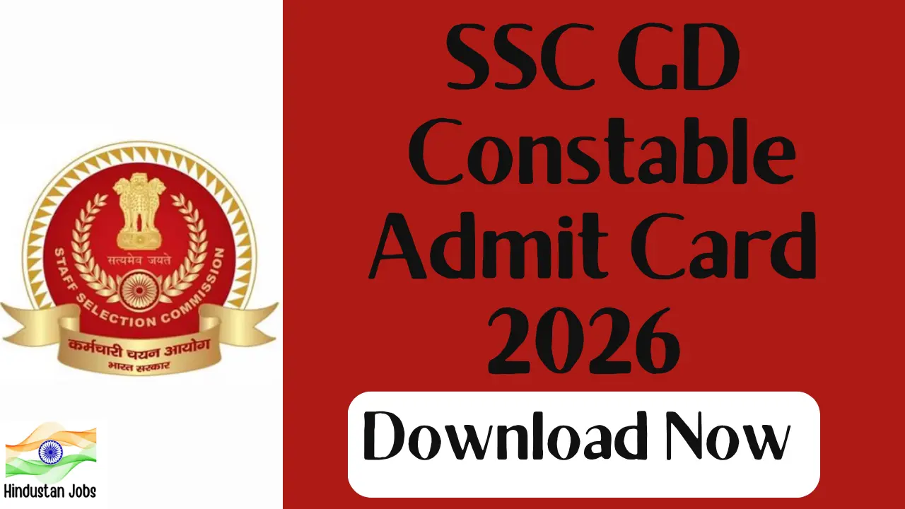 SSC GD CONSTABLE EXAM CITY 2026