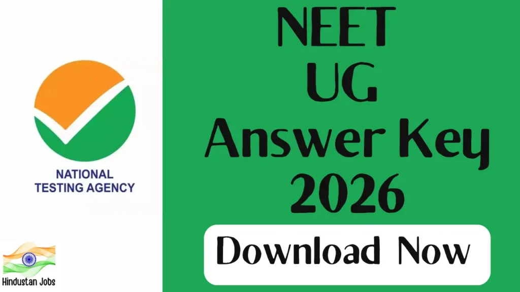 NEET ANSWER KEY 2026
