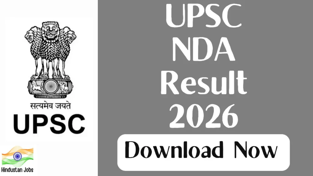 UPSC NDA RESULT 2026
