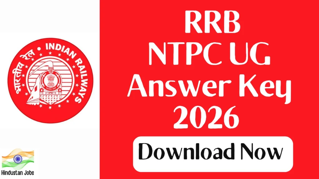RRB NTPC UG ANSWER KEY 2026
