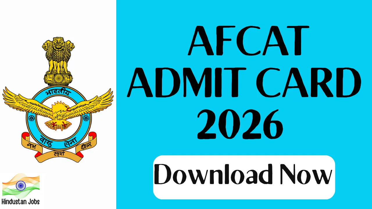 AFCAT ADMIT CARD 2026